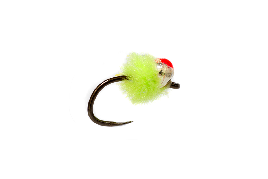 CROSTON'S TUNGSTEN MINI EGG CUCUMBER BARBLESS 3.0MM RED SPOT (A1A)