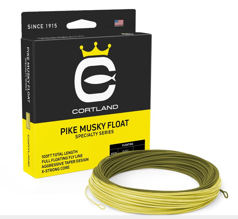 CORTLAND SPECIALTY SERIES PIKE MUSKY FLOAT FLY LINE