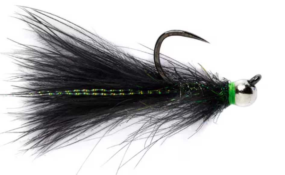 CdC Jig Streamer Black Barbless