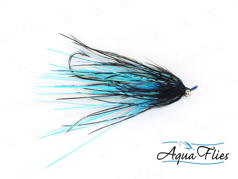 AQUA FLIES Mini Intruder Blue/Black (PB1A)