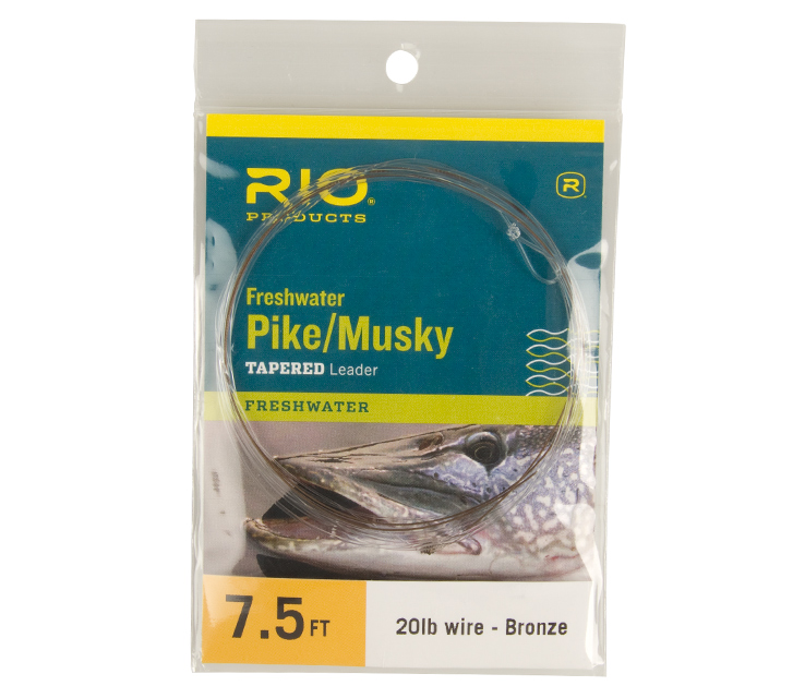 RIO PIKE/MUSKY II 7.5FT  WITH KNOTTABLE WIRE