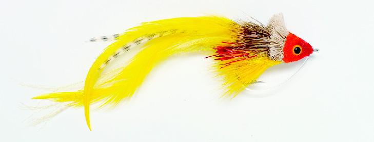 Swimming Baitfish Fish Red/Yelloww SIZE 1/0(J7E)