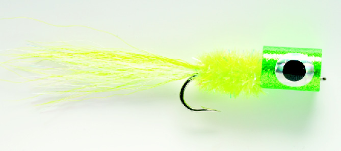Bass Bully Chartreuse SIZE 2/0 (F4A)