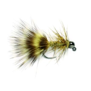 TUNGSTEN Jig Bugger Olive SIZE 12 (EPQ)