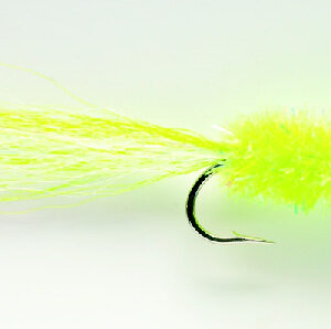 Bass Bully Chartreuse SIZE 2/0 (F4A)