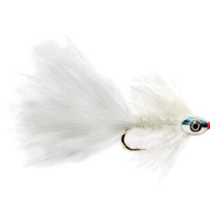 SKULLHEAD WOOLLY BUGGER WHITE