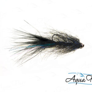 AQUA FLIES BALANCED LEECH BLACK UV