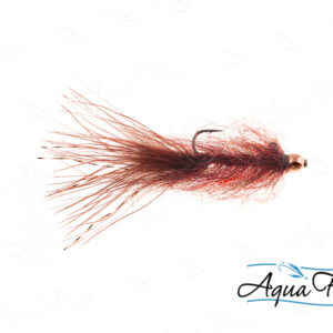 AQUA FLIES BALANCED LEECH BROWN
