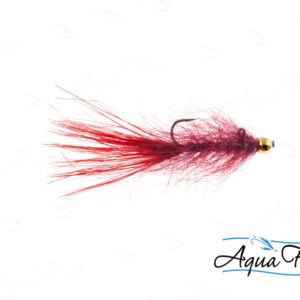 AQUA FLIES BALANCED LEECH CLARET