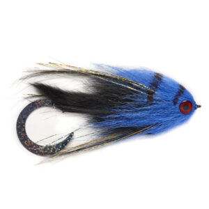 PAOLO'S WIGGLE BUNNY BLACK & BLUE 6/0 (TWR3)