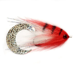Paolo's Wiggle Tail White & Red 6/0 (TWR2)