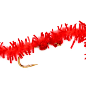 Chewing Gum Worm Red SIZE 10 (E3H)