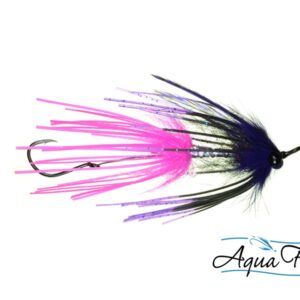 AQUA FLIES Sili-Leg Intruder Pink/Black (PB4C)