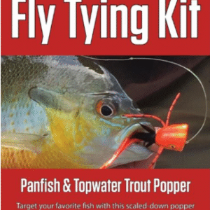 FLYMEN FLY TYING KIT -PANFISH & TOPWATER TROUT POPPER