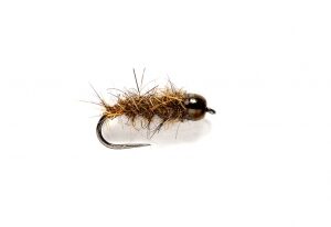 Hare’s Ear Black Barbless (Tungsten Head)