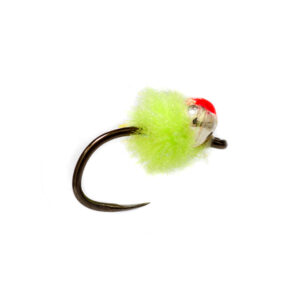 CROSTON'S TUNGSTEN MINI EGG CUCUMBER BARBLESS 3.0MM RED SPOT SIZE 14 (A1A)
