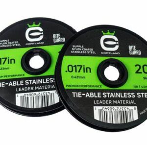 CORTLAND TIE-ABLE STAINLESS STEEL LEADER MATERIAL