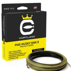 CORTLAND SPECIALITY SERIES PIKE MUSKY SINK 8