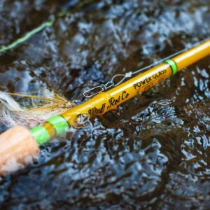 WHUFF ROD COMPANY POWERGLASS - 8FT 8WT