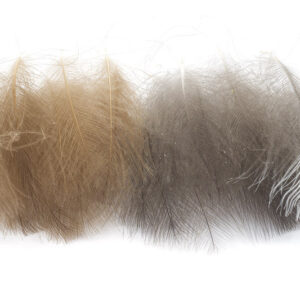 Troutline Premium CDC Feathers Natural Colors 1gram