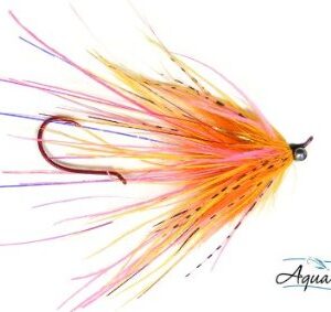 AQUA FLIES Mini Intruder Hot pink/Orange (PB2C)