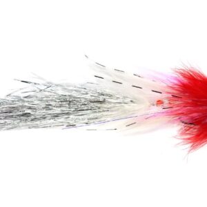 ARTICULATED WHISTLER RED & WHITE SIZE 4/0 (TWR7)