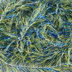 UPAVON Blue Flash Damsel Straggle Hackle