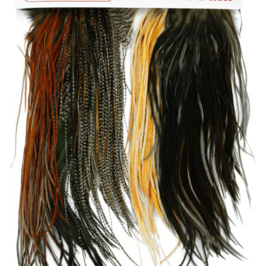 WHITING Combo Intro Hackle Pack SADDLE