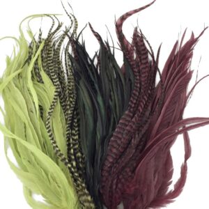 WHITING ROOSTER TAIL BUNDLE 10-14"