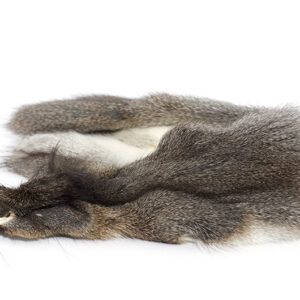 Troutline Tanned Grey Squirrel Skins Natural