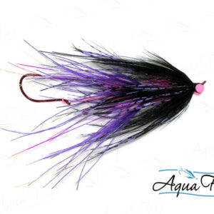 AQUA FLIES Stu's Ostrich Intruder PURPLE/BLACK(PB7C)