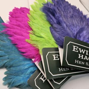 EWING HACKLE Hen Saddles